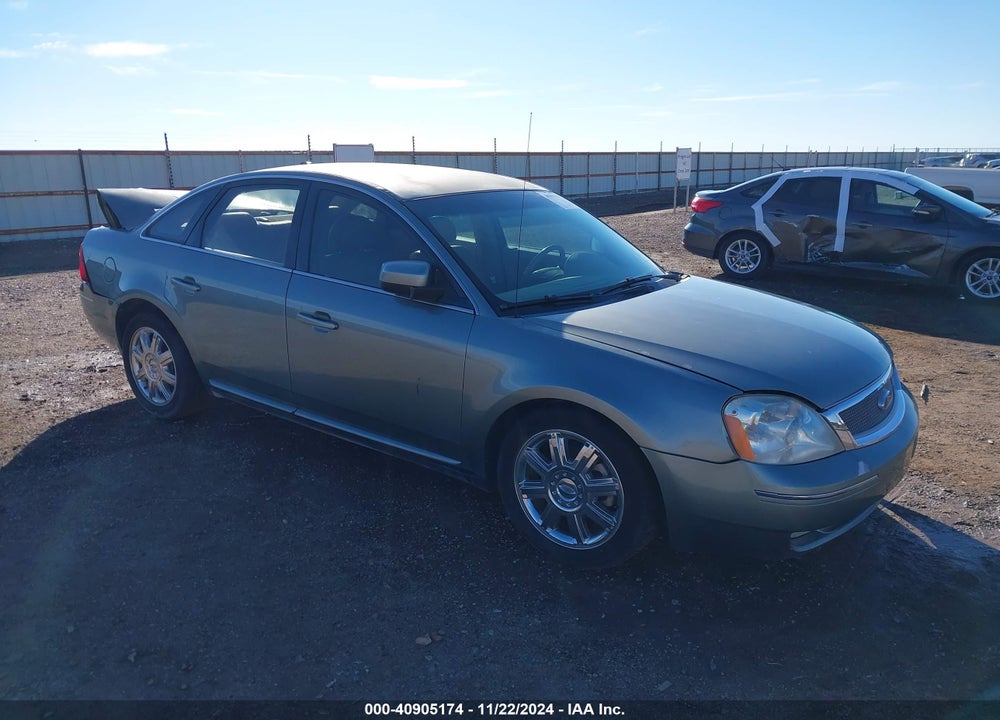 2007 FORD FIVE HUNDRED SEL VIN: 1FAHP27117G143037