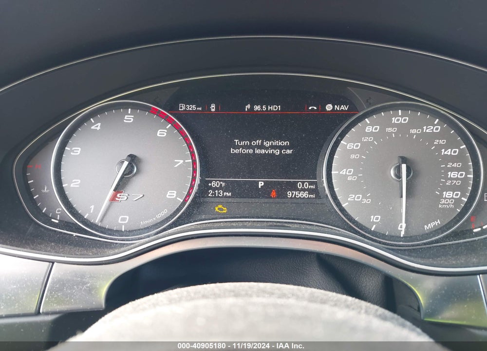 2014 AUDI S7 4.0T PRESTIGE VIN: WAUW2AFC5EN060889