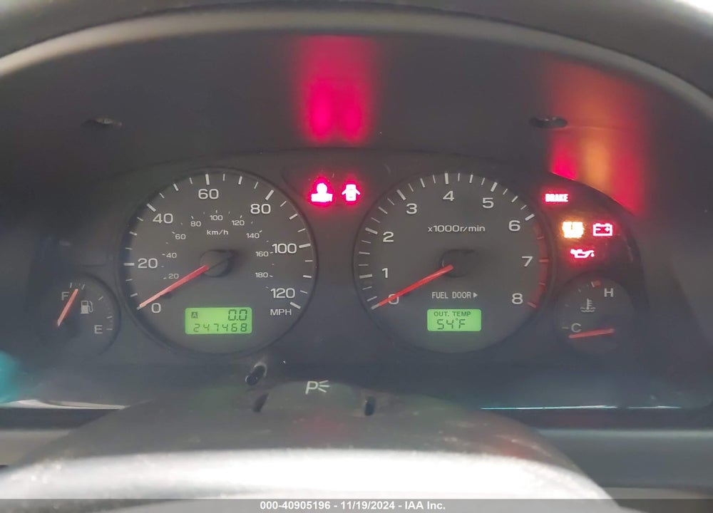 2002 SUBARU FORESTER S VIN: JF1SF65612H721042