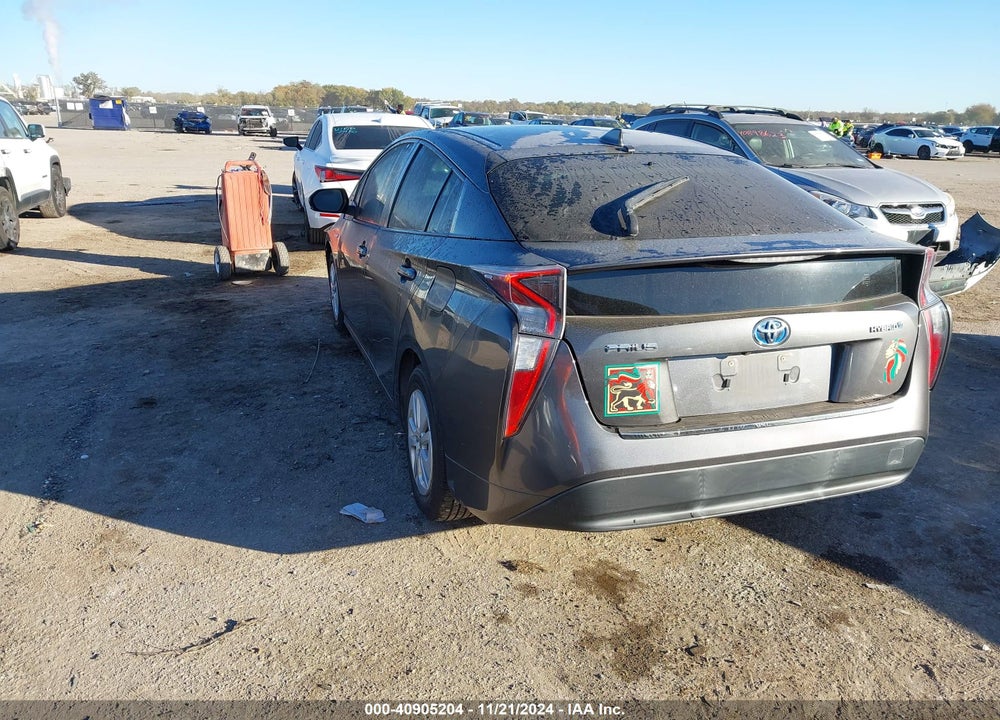 2017 TOYOTA PRIUS VIN: JTDKBRFU3H3035935