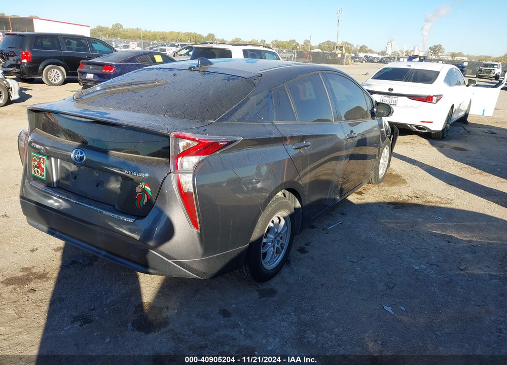 2017 TOYOTA PRIUS VIN: JTDKBRFU3H3035935