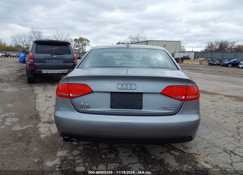 2010 AUDI A4 2.0T PREMIUM VIN: WAUFFAFL9AN053930