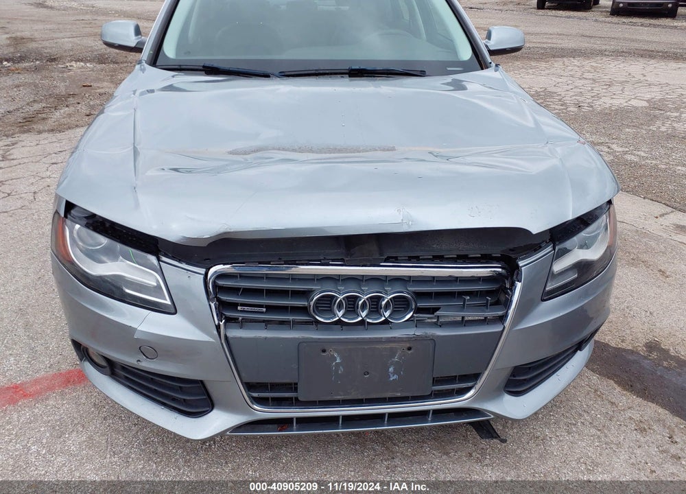 2010 AUDI A4 2.0T PREMIUM VIN: WAUFFAFL9AN053930