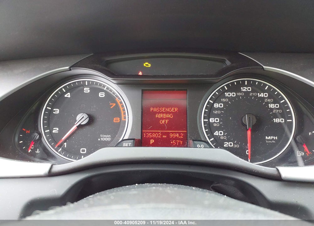 2010 AUDI A4 2.0T PREMIUM VIN: WAUFFAFL9AN053930