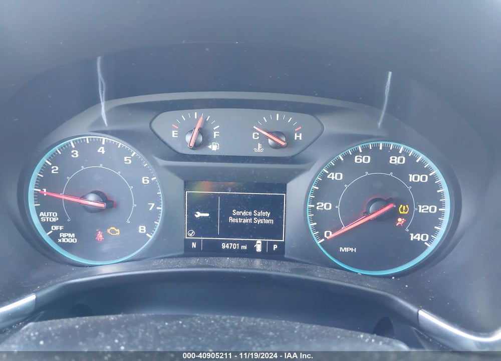 2019 CHEVROLET EQUINOX 2LT AWD VIN: 2GN8XHEV9K6209404