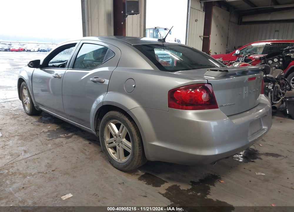 2013 DODGE AVENGER SE V6 VIN: 1C3CDZAG9DN720461