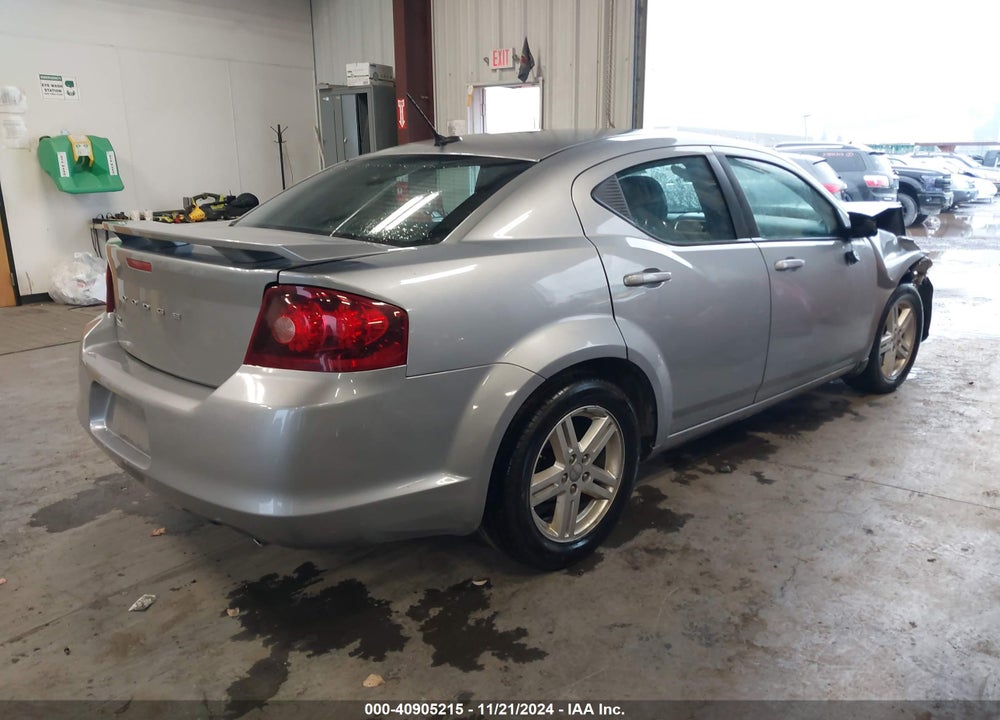 2013 DODGE AVENGER SE V6 VIN: 1C3CDZAG9DN720461
