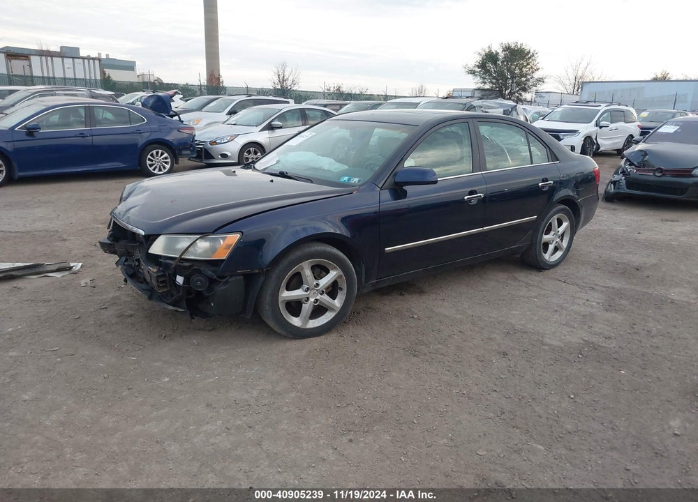 2008 HYUNDAI SONATA LIMITED/SE VIN: 5NPEU46C88H307952