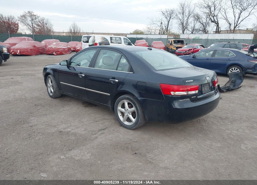 2008 HYUNDAI SONATA LIMITED/SE VIN: 5NPEU46C88H307952