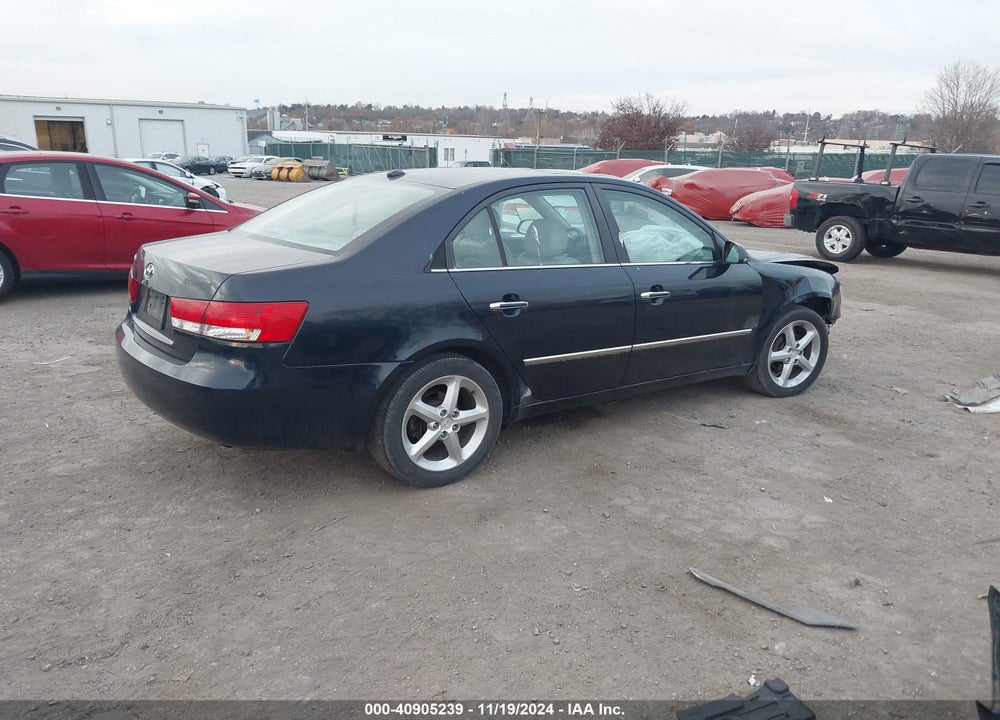 2008 HYUNDAI SONATA LIMITED/SE VIN: 5NPEU46C88H307952