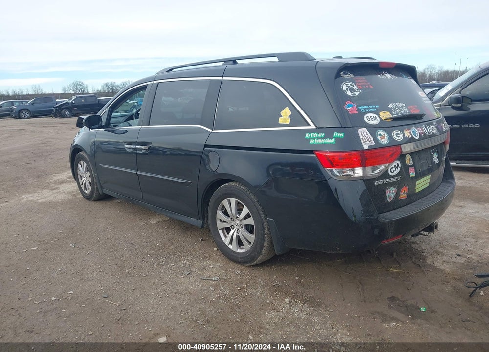 2014 HONDA ODYSSEY EX-L VIN: 5FNRL5H65EB101483