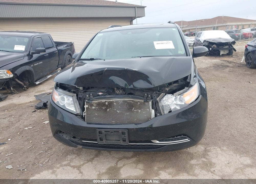 2014 HONDA ODYSSEY EX-L VIN: 5FNRL5H65EB101483