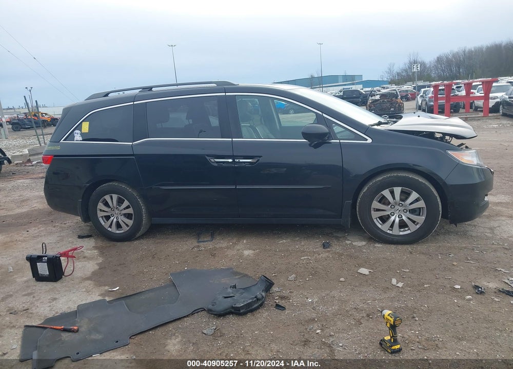 2014 HONDA ODYSSEY EX-L VIN: 5FNRL5H65EB101483