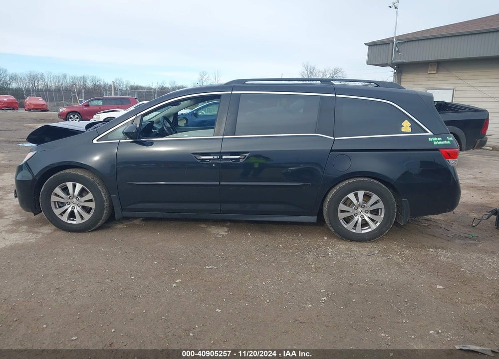 2014 HONDA ODYSSEY EX-L VIN: 5FNRL5H65EB101483