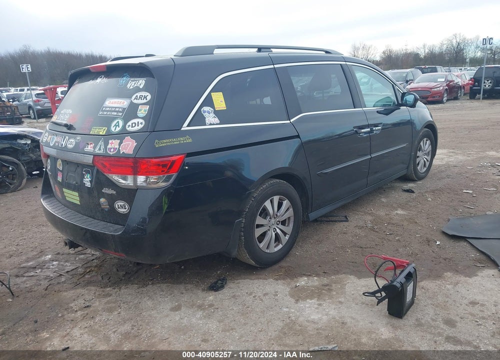 2014 HONDA ODYSSEY EX-L VIN: 5FNRL5H65EB101483