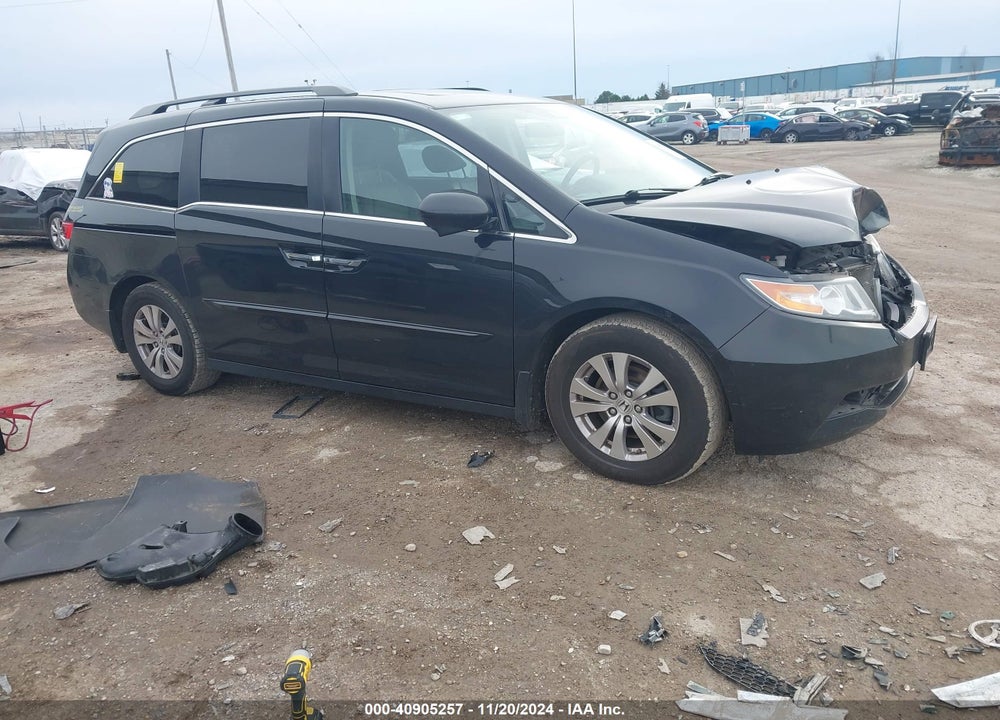 2014 HONDA ODYSSEY EX-L VIN: 5FNRL5H65EB101483