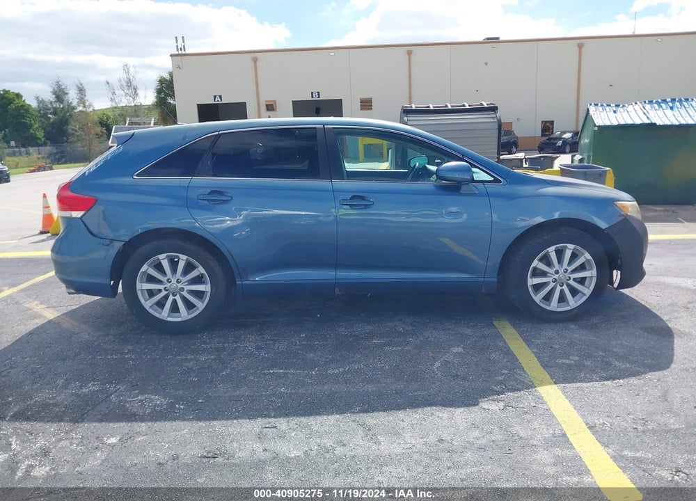2011 TOYOTA VENZA VIN: 4T3ZA3BBXBU046874