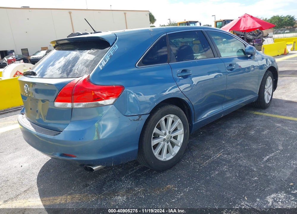 2011 TOYOTA VENZA VIN: 4T3ZA3BBXBU046874