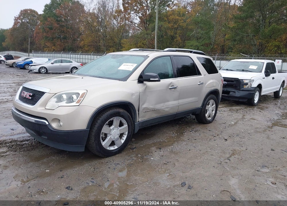 2008 GMC ACADIA SLT-2 VIN: 1GKER33778J232644