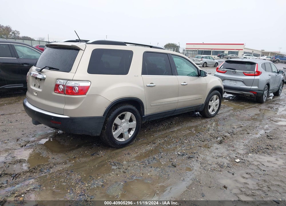 2008 GMC ACADIA SLT-2 VIN: 1GKER33778J232644