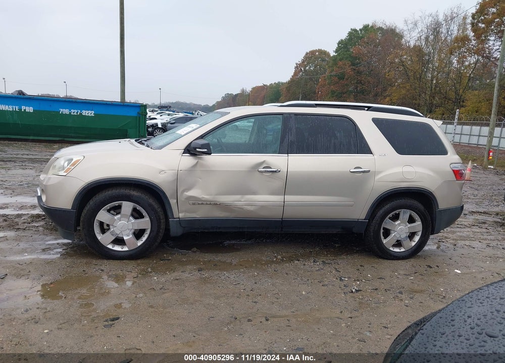 2008 GMC ACADIA SLT-2 VIN: 1GKER33778J232644