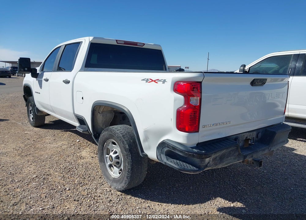 2020 CHEVROLET SILVERADO 2500HD 4WD STANDARD BED WT VIN: 1GC1YLEY1LF194519