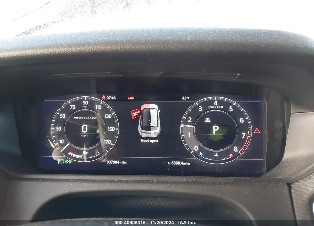 2018 LAND ROVER RANGE ROVER VELAR P380 SE R-DYNAMIC VIN: SALYL2RV4JA744497