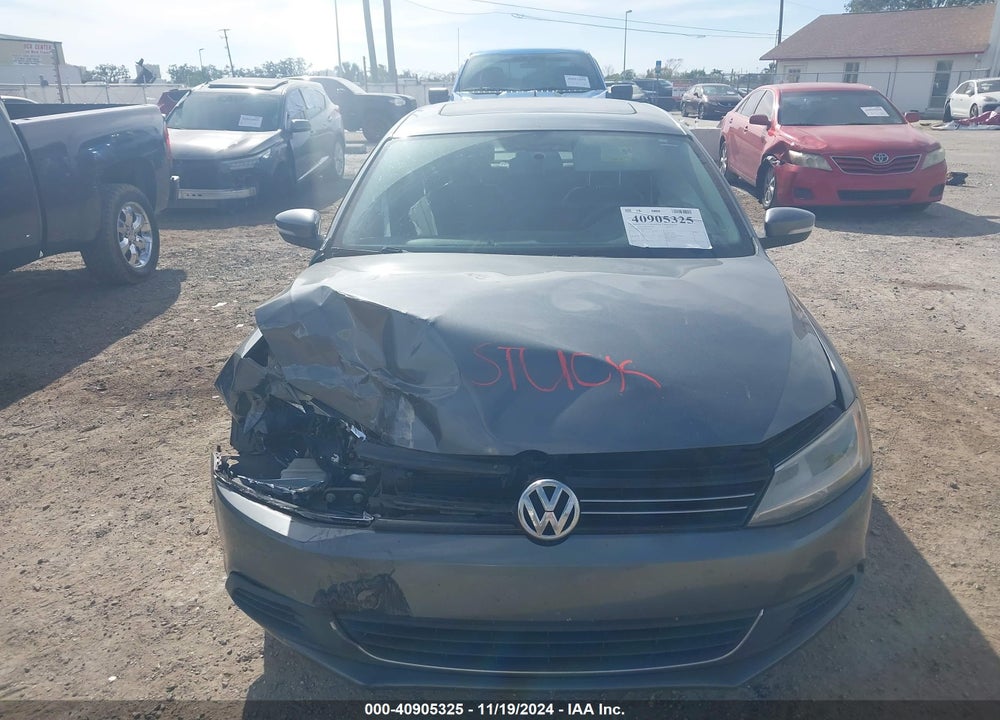2014 VOLKSWAGEN JETTA 1.8T SE VIN: 3VWD07AJ9EM212544
