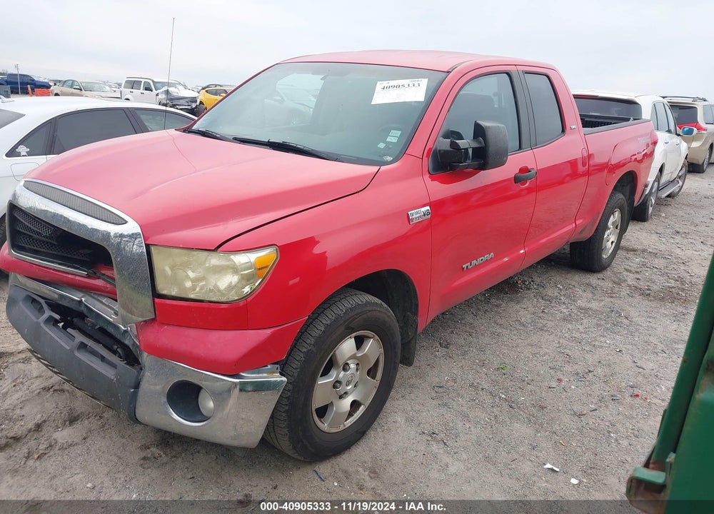 2008 TOYOTA TUNDRA SR5 5.7L V8 VIN: 5TFBV54188X045930