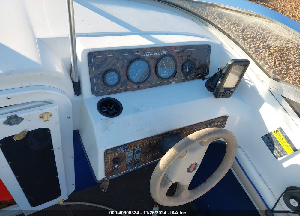 1997 SUNBIRD 190 CUBBY BASS BOAT VIN: SFPJ0017K798