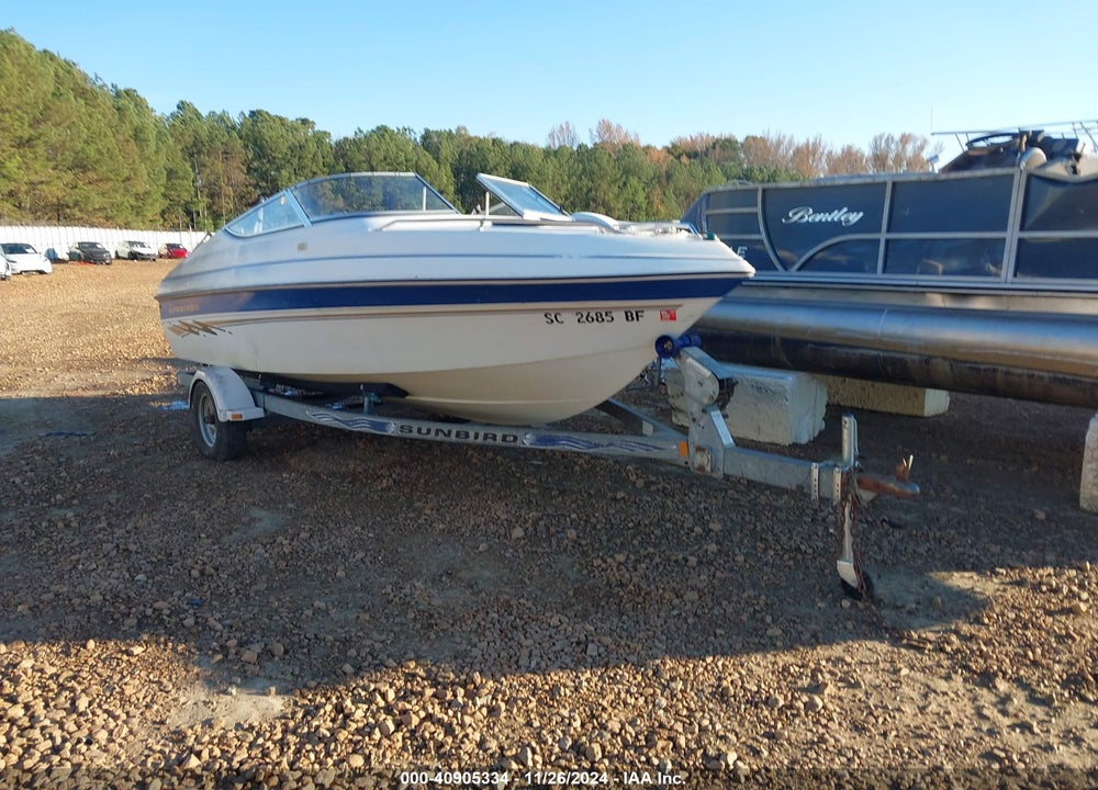 1997 SUNBIRD 190 CUBBY BASS BOAT VIN: SFPJ0017K798