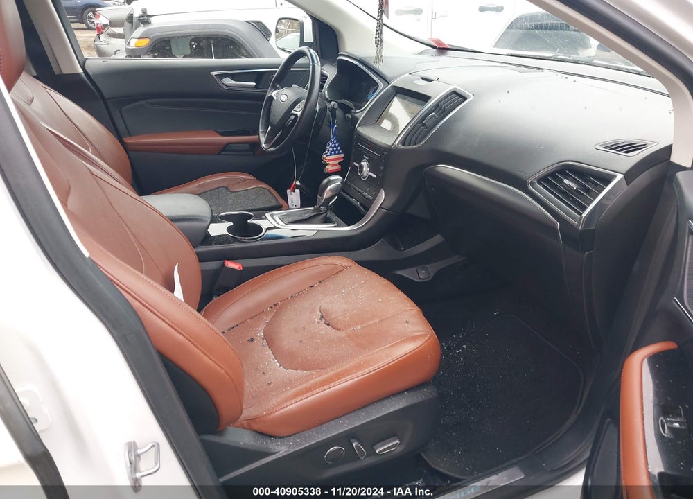 2018 FORD EDGE TITANIUM VIN: 2FMPK4K91JBC11795