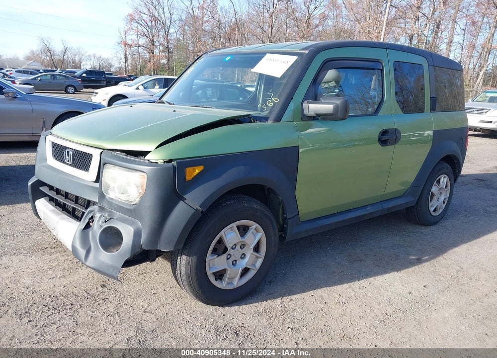 2006 HONDA ELEMENT LX VIN: 5J6YH18356L006863