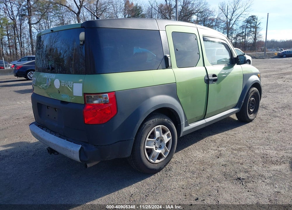 2006 HONDA ELEMENT LX VIN: 5J6YH18356L006863