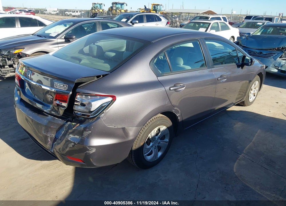 2014 HONDA CIVIC VIN: 19XFB2F56EE038639