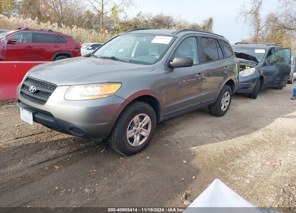 2009 HYUNDAI SANTA FE GLS VIN: 5NMSG13D89H264542