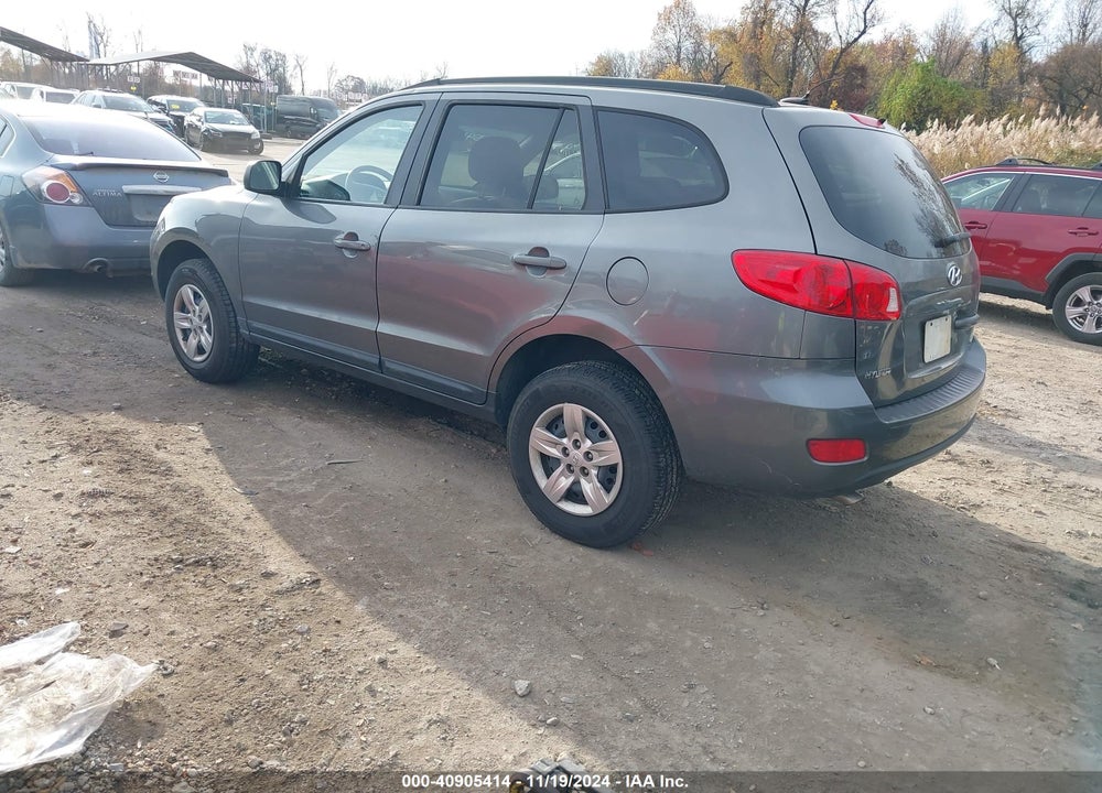 2009 HYUNDAI SANTA FE GLS VIN: 5NMSG13D89H264542
