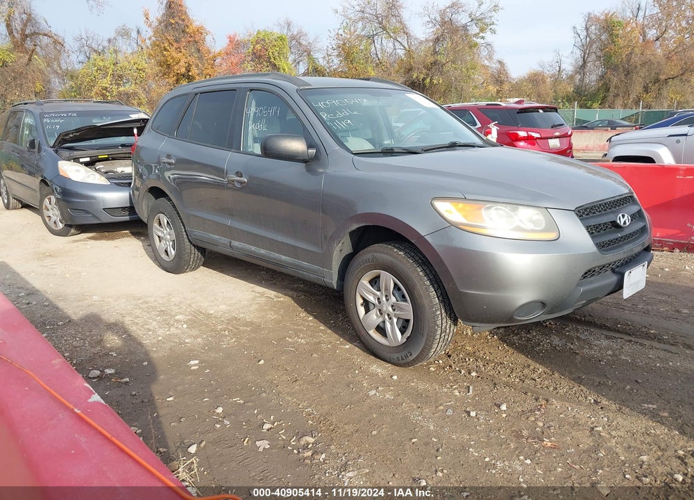 2009 HYUNDAI SANTA FE GLS VIN: 5NMSG13D89H264542