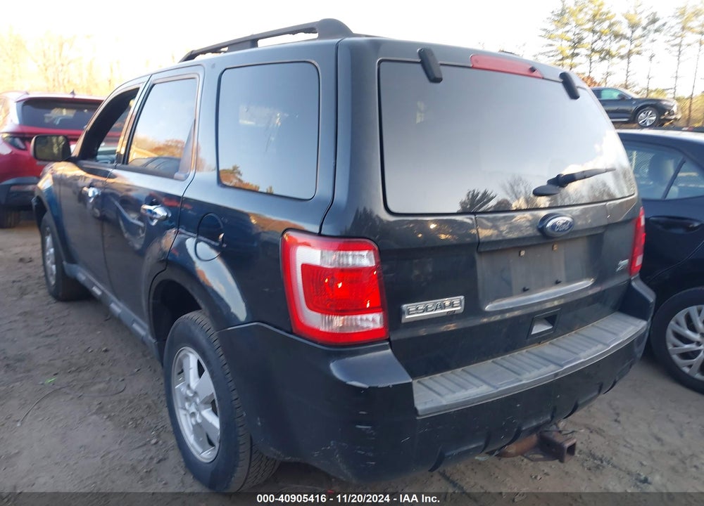 2011 FORD ESCAPE XLT VIN: 1FMCU9DG9BKC23878