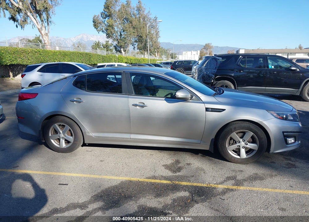 2015 KIA OPTIMA LX VIN: 5XXGM4A70FG468596