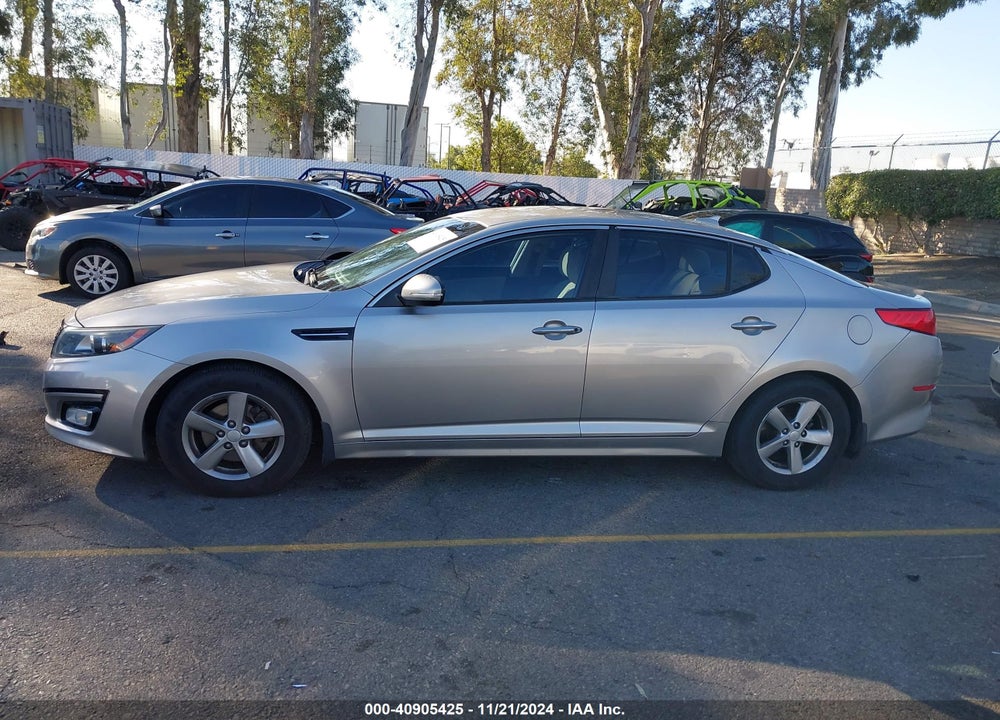2015 KIA OPTIMA LX VIN: 5XXGM4A70FG468596