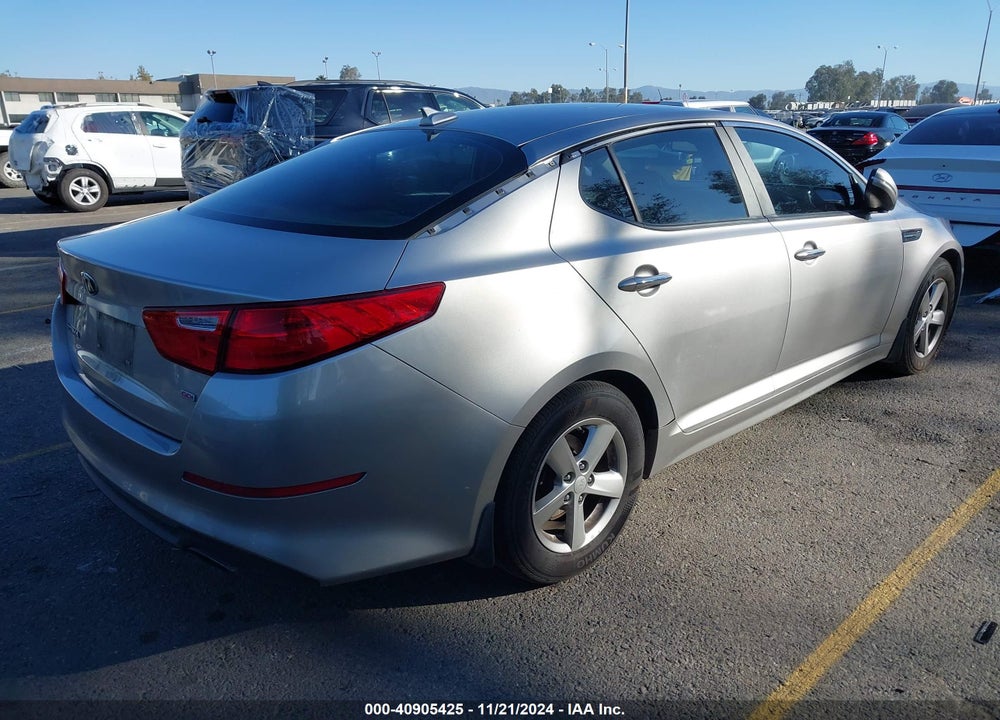 2015 KIA OPTIMA LX VIN: 5XXGM4A70FG468596