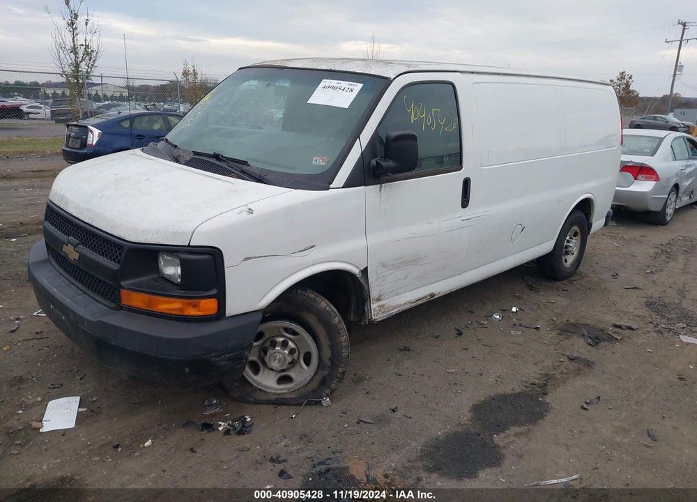 2014 CHEVROLET EXPRESS 2500 WORK VAN VIN: 1GCWGFCAXE1212600
