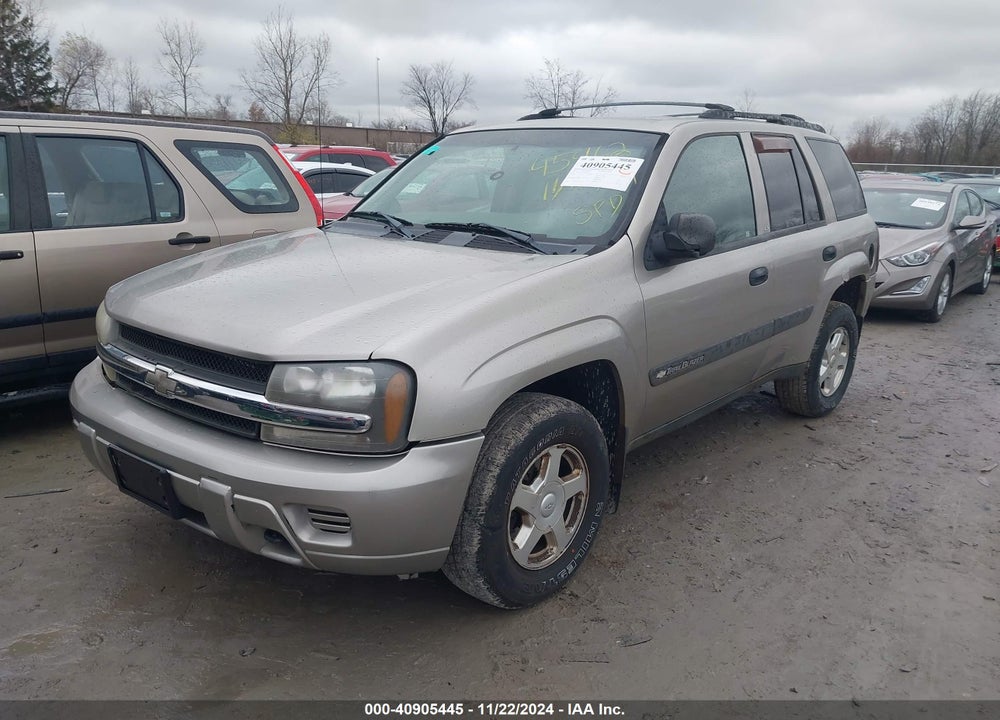 2003 CHEVROLET TRAILBLAZER LS VIN: 1GNDT13S932302527