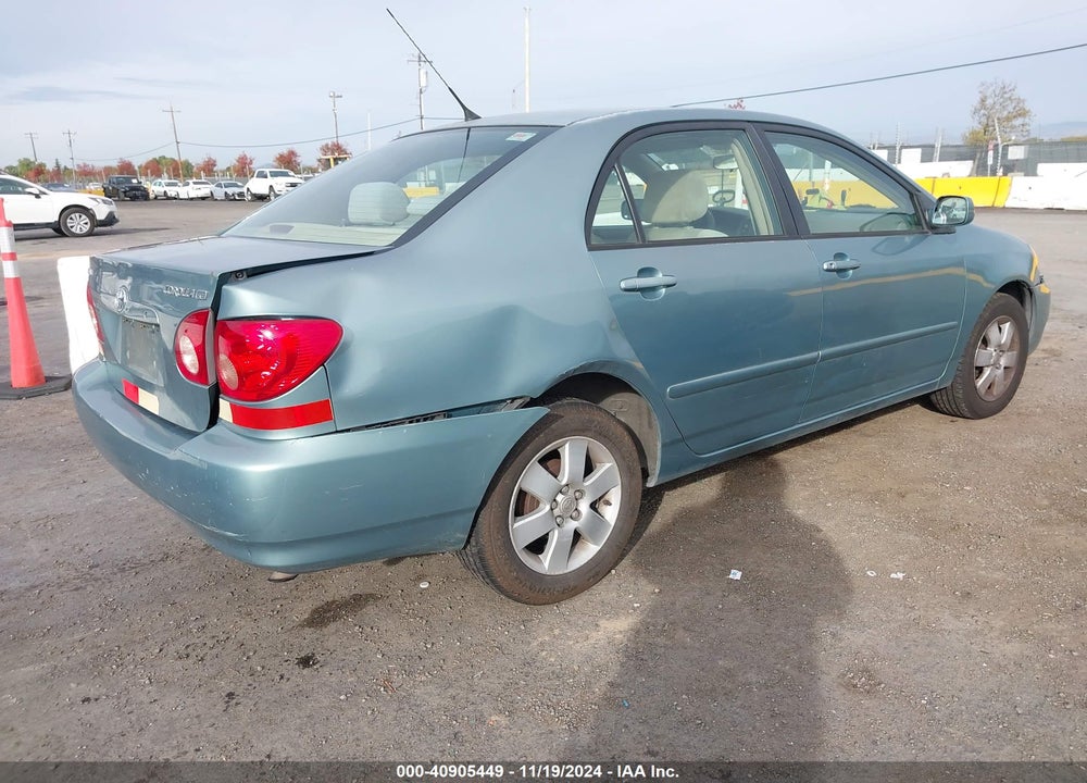 2005 TOYOTA COROLLA LE VIN: 1NXBR32E85Z424014