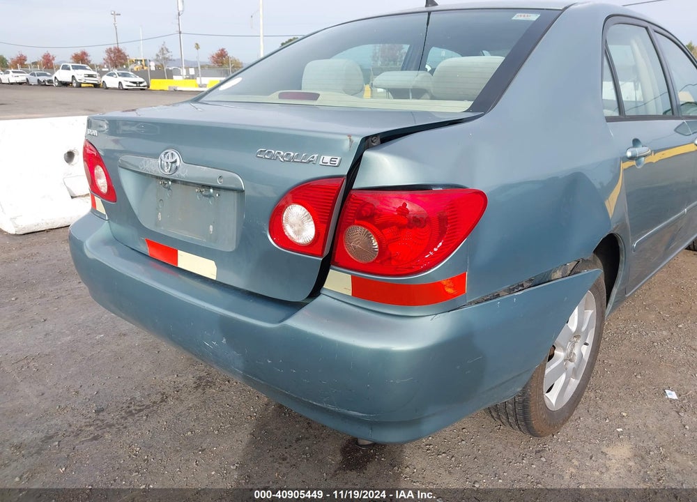 2005 TOYOTA COROLLA LE VIN: 1NXBR32E85Z424014