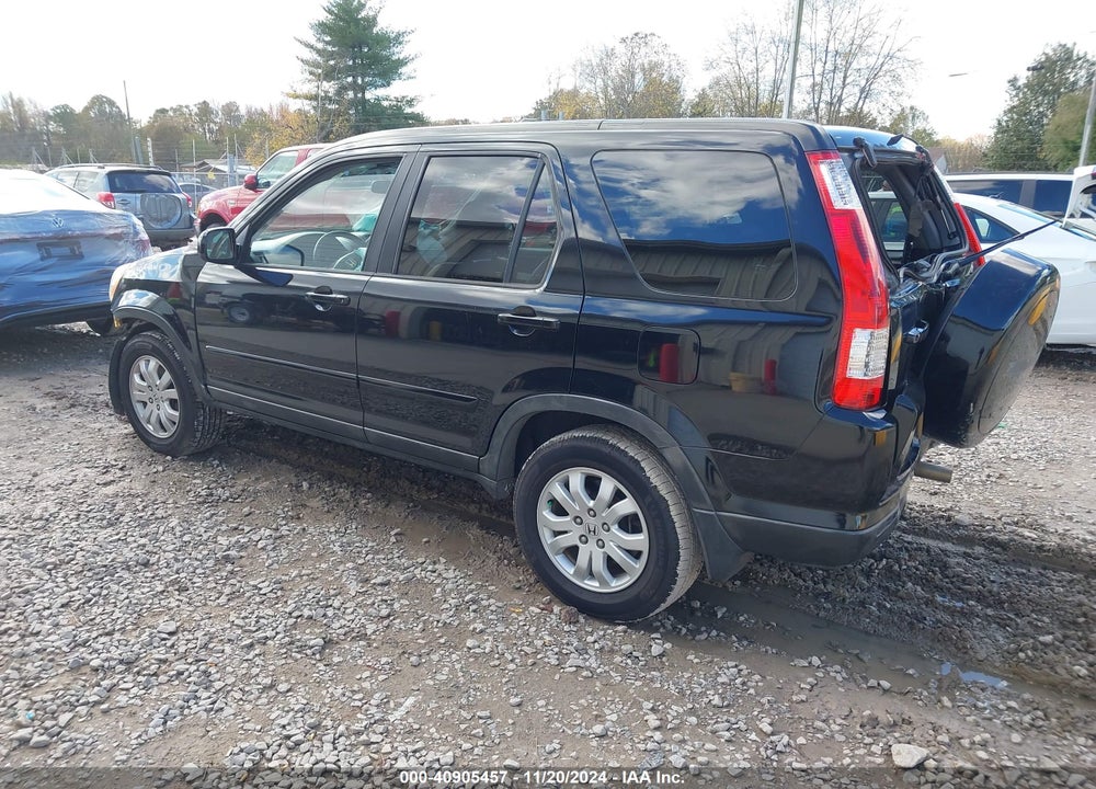 2006 HONDA CR-V SE VIN: JHLRD78976C040139