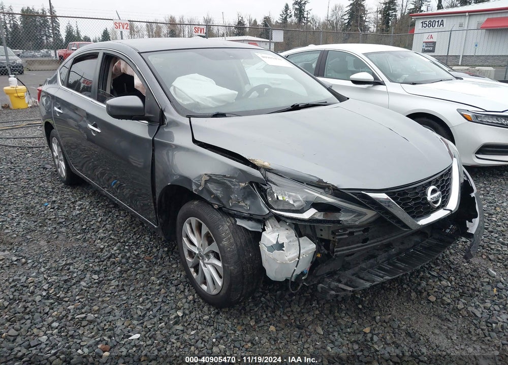 2018 NISSAN SENTRA SV VIN: 3N1AB7AP1JL646903