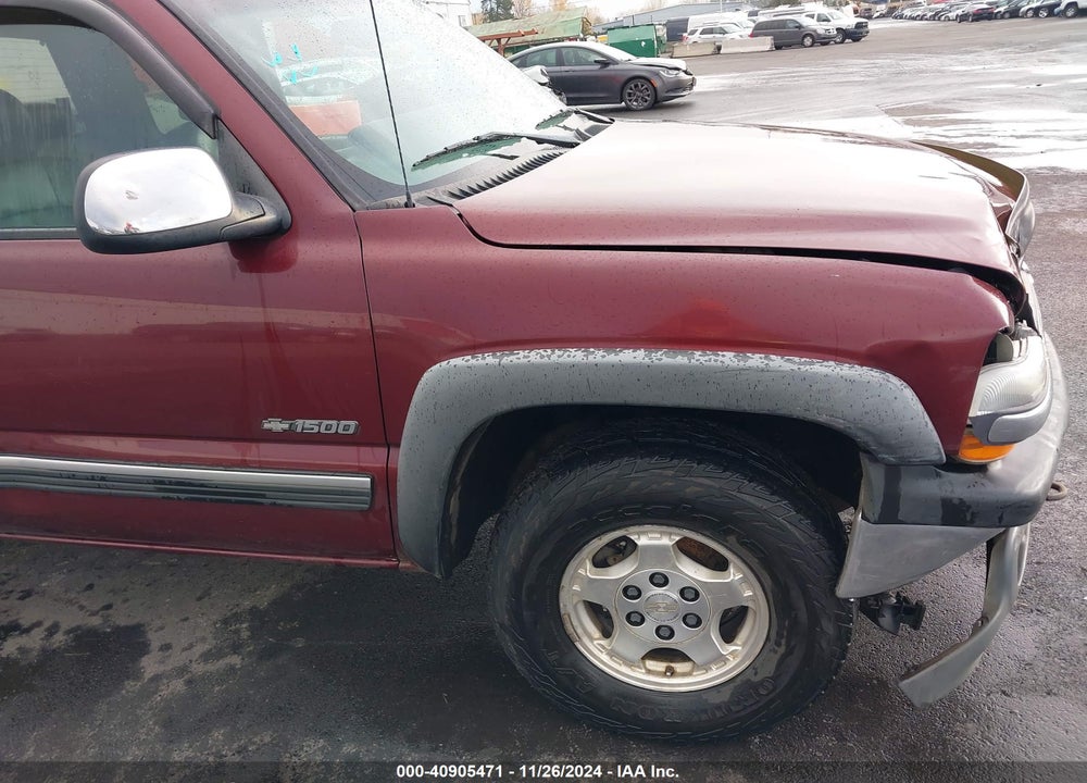 2000 CHEVROLET SILVERADO 1500 LT VIN: 1GCEK19T4YZ300540