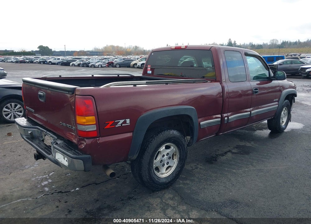 2000 CHEVROLET SILVERADO 1500 LT VIN: 1GCEK19T4YZ300540